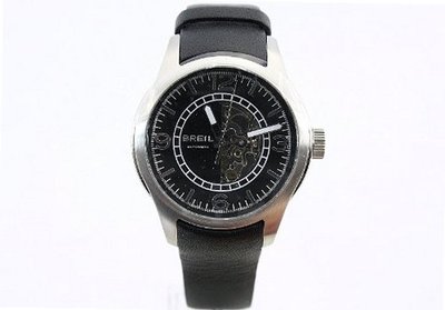 Breil TW0777 Black Dial Leather Band