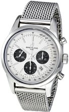 Breitling AB015212/G724SS Transocean 01 Silver Dial