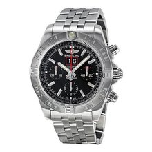 Breitling Chronomat BlackBird Automatic Chronograph Black Dial A4436010-BB71SS