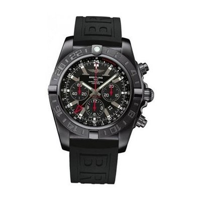 BREITLING CHRONOMAT GMT BLACKSTEEL LIMITED EDITION NOVEDAD BASELWORLD 2013 MB041310-BC78-155S