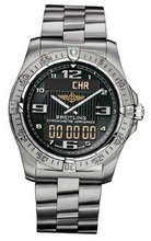 Breitling Professional Aerospace Black Titanium Digital-Analog