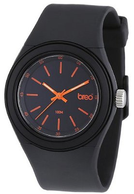 Breo Zen Quartz with Black Dial Analogue Display and Black Plastic or PU Strap B-TI-ZEN7
