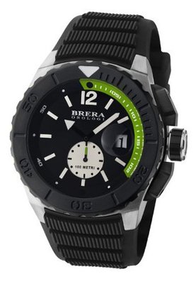 Brera Orologi - Acqua Diver - Black/Green - BRAQS4802N