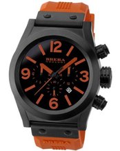 Brera Orologi - Eterno Chrono - Black IP/Orange - BRETC4568