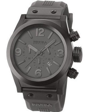 Brera Orologi Eterno Chrono Gray K1 Mineral Quartz