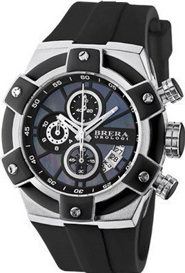 Brera Orologi Federica Black K1 Mineral Quartz
