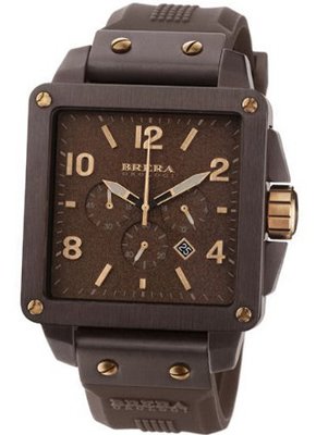 Brera Orologi Quattro Brown K1 Mineral Quartz