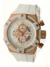 BRERA Supersportivo BRSSC4909 48mm White dial Rose Gold IP with White rubber strap