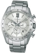 Seiko Brights Sapphire Glass Super Clear Coating Chronograph with Manual Self-winding Sdgz001 Japan Import