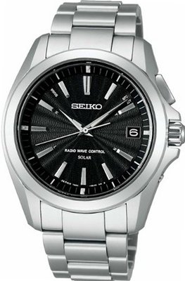 SEIKO BRIGHTZ (SAGZ071) SOLAR POWERED RADIO WAVE (JAPAN IMPORT)