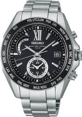 SEIKO BRIGHTZ Solar Radio Titanium Black  's SAGA099 [Japan Import]
