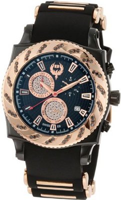 Brillier 01.1.3.1.11.7 Chronograph Method Air Black IP Rose-Tone Rubber