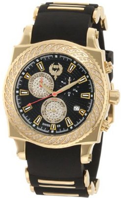 Brillier 01.2.2.1.11.5 Chronograph Method Air Gold-Tone Black Rubber