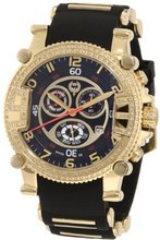 Brillier 02.2.2.1.11.07 Grand Master Tourer Gold-Tone Black Rubber