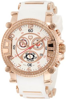 Brillier 02.3.3.4.13.13 Grand Master Tourer Gold-Tone White Rubber