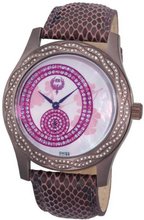 Brillier 03-71327-02 Kalypso Plum-Plated Purple Snakeskin