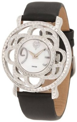Brillier 04-41421-01 Papillon Swiss-Quartz Mother-Of-Pearl