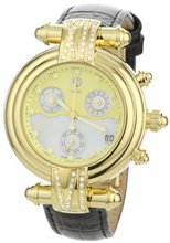 Brillier 07-21221-02 Klassique Round Stainless Steel Chronograph