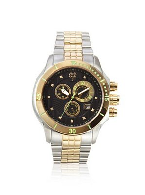 Brillier 13-03 Fortress Diamond Swiss 47mm Chronograph Day and Date Function