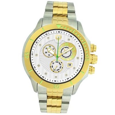 Brillier 13-04 Fortress Diamond Swiss 47mm Chronograph Day and Date Function