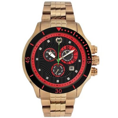 Brillier 13-05 Fortress Diamond Swiss 47mm Chronograph Day and Date Function