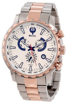 Brillier 16-03 Endurer Rose Gold Chronograph Swiss Quartz