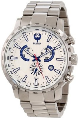 Brillier 16-04 Endurer Stainless Steel Chronograph Swiss Quartz