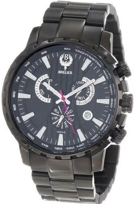 Brillier 16-07 Endurer Black IP Chronograph Swiss Quartz