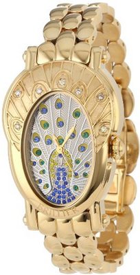 Brillier 18-13 Royal Plume Peacock Inspired Swiss Genuine Fancy Multi-Colored Diamonds