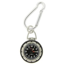 Bucasi PW1050SS - Outdoors Pocket with Sport Clip Stainless Steel 3 ATM Luminous Hands