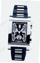 Bulgari Bulgari Rettangolo Rettangolo Rubber Chrono