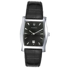 Accutron 26B30 Oxford Black Leather