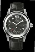 Accutron by Bulova Exeter Stainless Steel Strap Black Dial 65C103