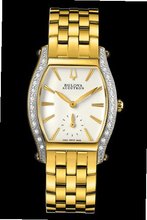 Accutron by Bulova Saleya Gold Tone & Diamond 65R101