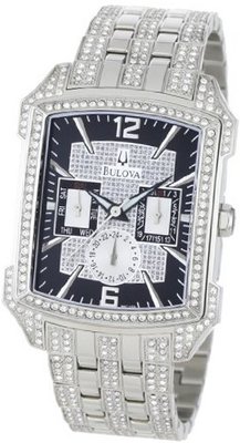 Bulova 96C108 Crystal Striking Visual Design