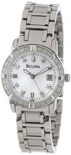 Bulova 96R105 Diamond Accented Calendar