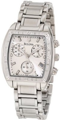 Bulova 96R163 Diamond Bezel
