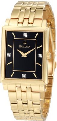 Bulova 97D103 Diamond Classic Goldtone