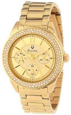Bulova 97N102 Multi-Function Crystal Bracelet