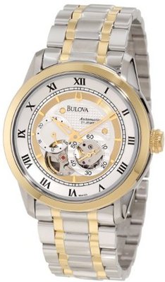 Bulova 98A123 BVA-SERIES Two-Tone Stainless Steel Automatic Bracelet