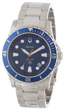 Bulova 98B130 Marine Star Blue Dial Bracelet