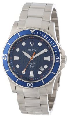 Bulova 98B130 Marine Star Blue Dial Bracelet
