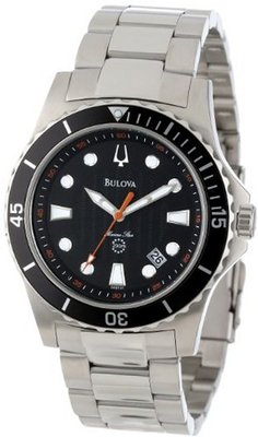 Bulova 98B131 Marine Star Black Dial Bracelet