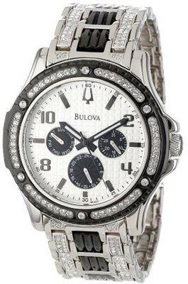 Bulova 98C005 Crystal Day-Date