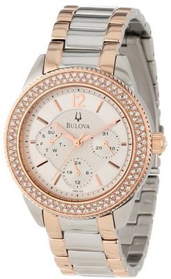 Bulova 98N100 Multi-Function Crystal Bracelet