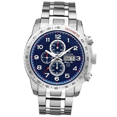 Bulova Marine Star Bracelet Blue Dial #96C121
