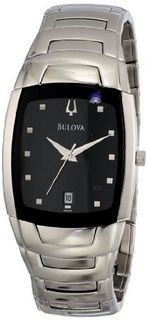 Bulova Tonneau 3-Hand Calender Bracelet