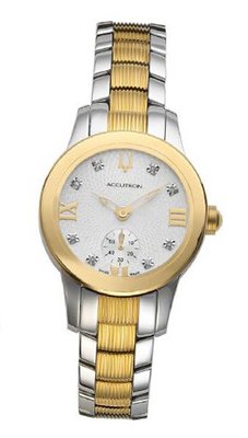 uAccutron Masella Diamond Two Tone Stainless Steel 