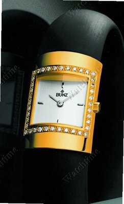 Bunz Rubber clock Ladies skeletonized