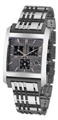 Burberry BU1561 Square Grey Chronograph Dial